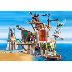 Playmobil Dragons Campement de l'île de Beurk