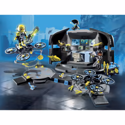 Playmobil Centre De Commandement Du Dr. Drone, Construction, 6 an(s), Multicolore, Plastique