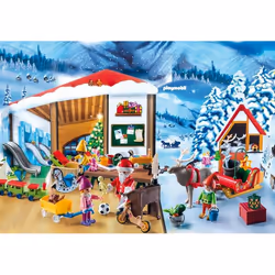 Playmobil Christmas Calendrier de l'Avent Père Noël, Multicolore