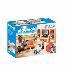 Playmobil City Life Salon équipé, 4 an(s), AAA, Multicolore, Plastique