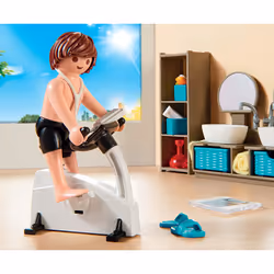 Playmobil City Life Salle de bain avec douche à l'italienne - Vue supplémentaire 4