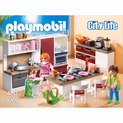 Playmobil City Life Cuisine aménagée - Vue supplémentaire 6