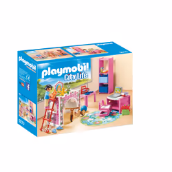 Playmobil City Life Chambre d'enfant, 4 an(s), Multicolore, Plastique