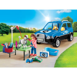 Playmobil City Life Toiletteuse Avec Véhicule