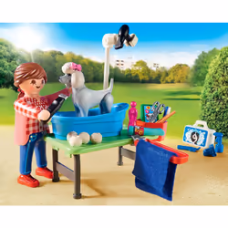 Playmobil City Life Toiletteuse Avec Véhicule