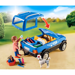Playmobil City Life Toiletteuse Avec Véhicule