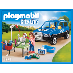 Playmobil City Life Toiletteuse Avec Véhicule - Vue supplémentaire 4