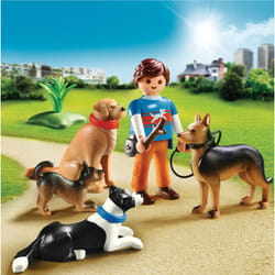 Playmobil City Life Entraineur Et Chiens