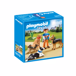 Playmobil City Life Entraineur Et Chiens