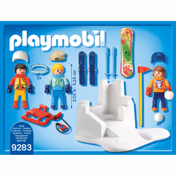 Playmobil FamilyFun Enfants Avec Boules De Neige - Vue supplémentaire 5