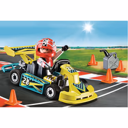 Playmobil Valisette Pilote de karting