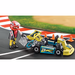 Playmobil Valisette Pilote de karting - Vue supplémentaire 4