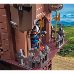 Playmobil Knights Tour D'Attaque Mobile Des Nains