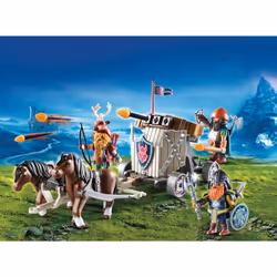 Playmobil Knights Char De Combat Avec Baliste Et Nains