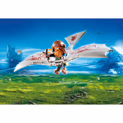 Playmobil Knights Nain avec deltaplane
