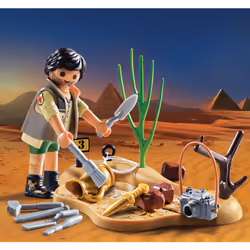 Playmobil SpecialPlus Archéologue, 4 an(s), Multicolore, Plastique