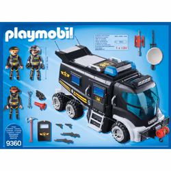 Playmobil City Action Camion policiers élite sirène gyrophare - Vue supplémentaire 14