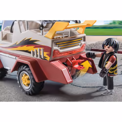 Playmobil City Action Véhicule Amphibie Et Bandit