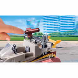 Playmobil City Action Véhicule Amphibie Et Bandit - Vue supplémentaire 4