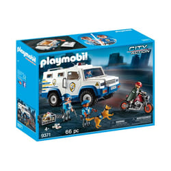 Playmobil City Action Fourgon blindé avec convoyeurs de fonds