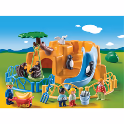 Playmobil 1.2.3 Parc Animalier