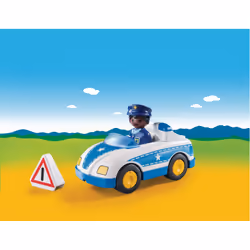 Playmobil 1.2.3 Voiture de police