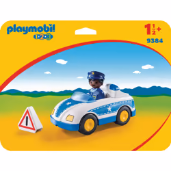 Playmobil 1.2.3 Voiture de police - Vue supplémentaire 4