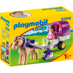 Playmobil 1.2.3 Carriole avec cheval