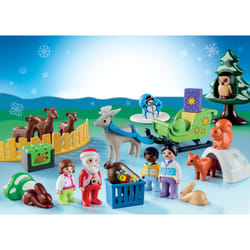 Playmobil 1.2.3 Calendrier De L'Avent 'Père Noël