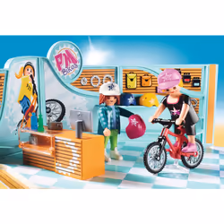Playmobil City Life Boutique De Skate Et Vélos