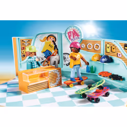 Playmobil City Life Boutique De Skate Et Vélos