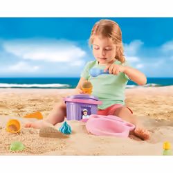 Playmobil Stand De Glaces Avec Seau
