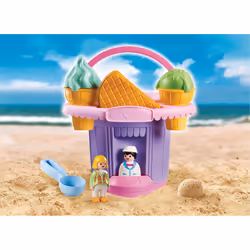 Playmobil Stand De Glaces Avec Seau