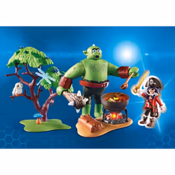 Playmobil Super 4 Ogre géant avec Ruby