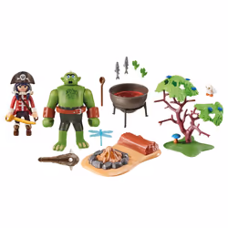 Playmobil Super 4 Ogre géant avec Ruby