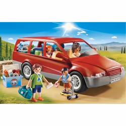 Playmobil FamilyFun Famille avec voiture