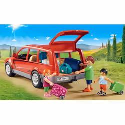 Playmobil FamilyFun Famille avec voiture