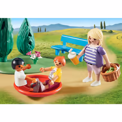 Playmobil FamilyFun Parc De Jeu Avec Toboggan