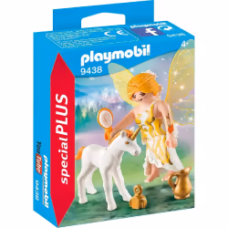 Playmobil SpecialPlus Fée Et Bébé Licorne, 4 an(s), Multicolore, Plastique