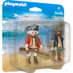 Playmobil Pirates Pirate et soldat, 4 an(s), Multicolore
