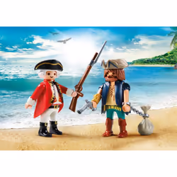 Playmobil Pirates Pirate et soldat