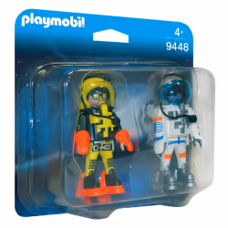 Playmobil Figures Astronautes, 4 an(s), Multicolore