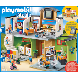 Playmobil Ecole aménagée, Construction, 5 an(s), AAA, Multicolore, Plastique