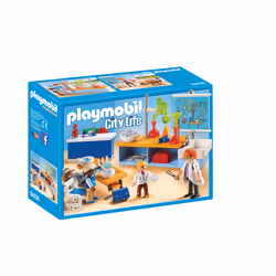 Playmobil Classe de Physique Chimie, 5 an(s), Multicolore, Plastique