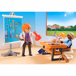 Playmobil Classe de Physique Chimie