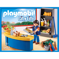Playmobil Surveillant avec boutique - Vue supplémentaire 4
