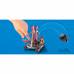 Playmobil Gueulfor avec baliste lance-mouton