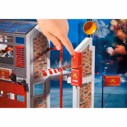 Playmobil City Action Caserne de pompiers avec hélicoptère - Vue supplémentaire 14