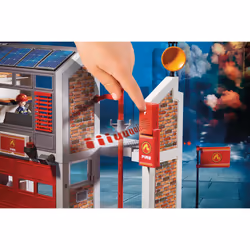 Playmobil City Action Caserne de pompiers avec hélicoptère - Vue supplémentaire 6