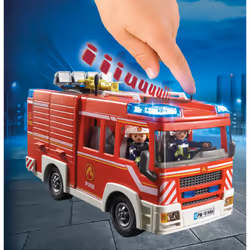 Playmobil Fourgon d'intervention des pompiers